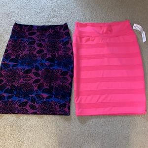 Set of two LuLaRoe Cassie skirts